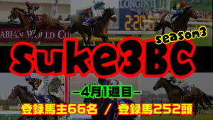 【ダビスタSwitch】suke3BC season3  開幕!!  4月1週目