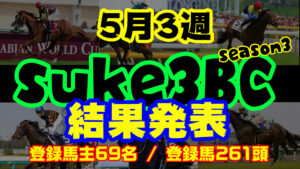 【ダビスタSwitch】suke3BC season3 !! 5月3週目 結果発表!!
