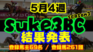 【ダビスタSwitch】suke3BC season3 !! 5月4週目 結果発表!!