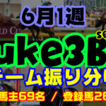 【ダビスタSwitch】suke3BC season3  6月1週目 クラス振り分け確定!