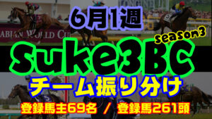 【ダビスタSwitch】suke3BC season3  6月1週目 クラス振り分け確定!