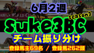【ダビスタSwitch】suke3BC season3  6月2週目 クラス振り分け確定!