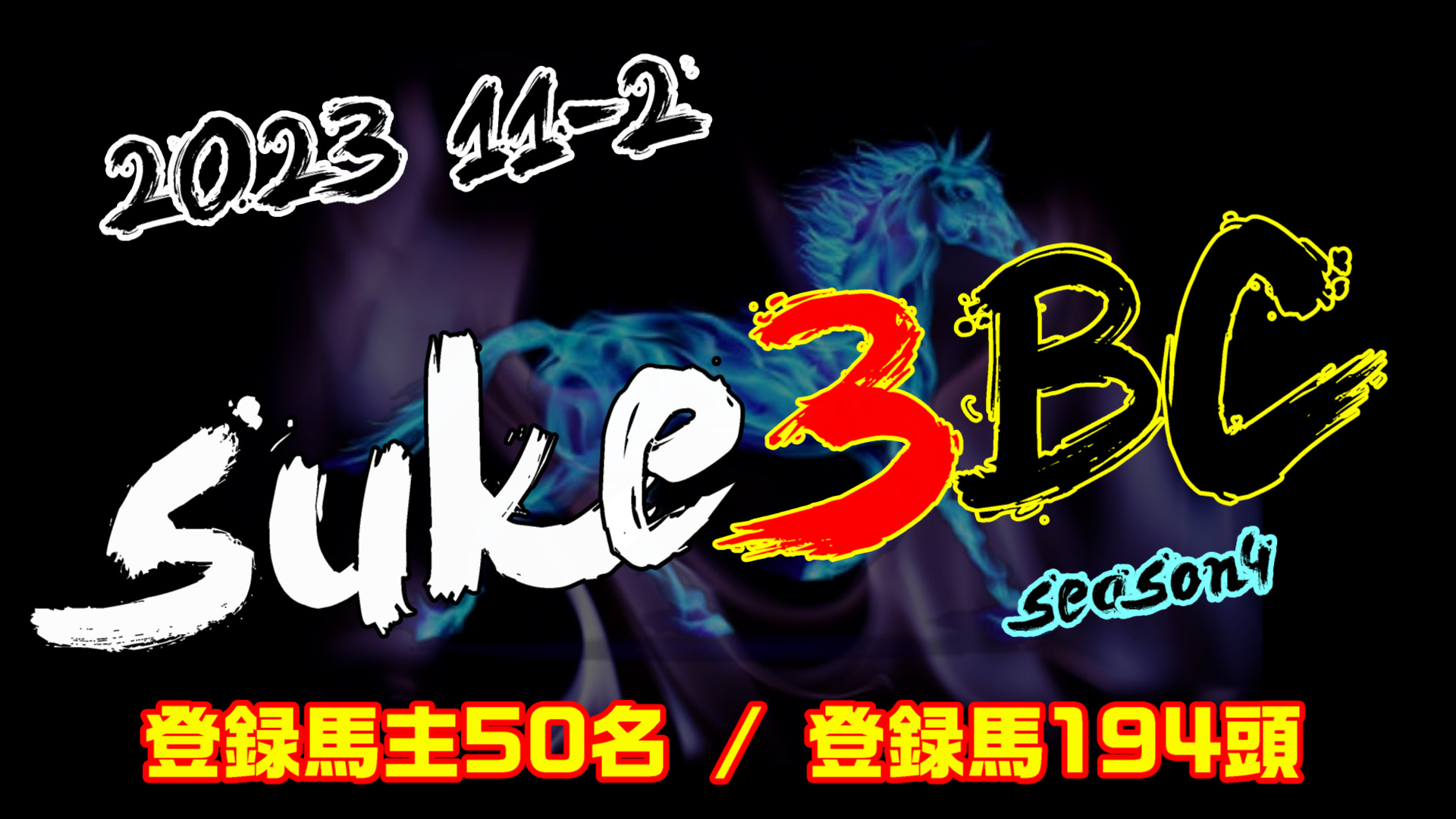 【ダビスタSwitch】suke3BC season4 2戦目　グループ振り分け