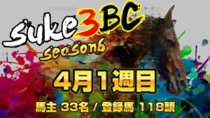 【ダビスタSwitch】suke3BC season6 　4月1週目 クラス振り分け確定！