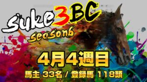 【ダビスタSwitch】suke3BC season6 　4月4週目 クラス振り分け確定！